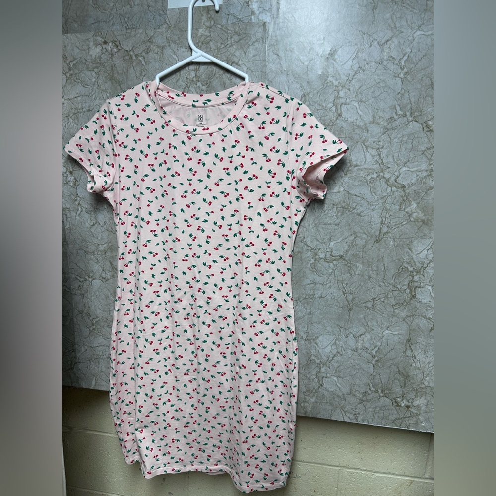 NOBO Pink Cherry 🍒 Mini Dress